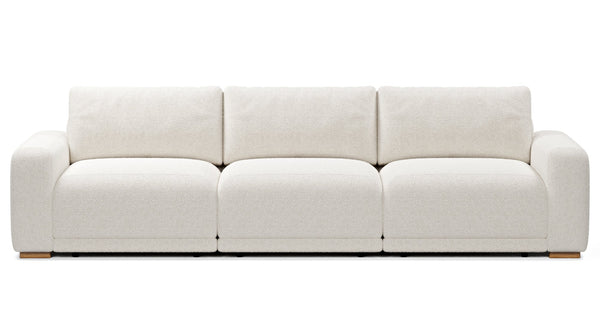 Carle Small Dörtlü Koltuk Çift Kollu - Bukle