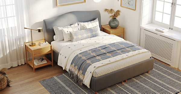 Sole Çift Kişilik Bazalı Karyola 160x200 - Performans Keten