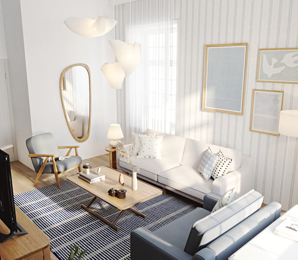 Klem Slim Üçlü ve Loveseat Koltuk Takımı