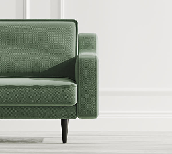 Klem Slim Tekli Koltuk Large Ahşap Ayak - Performans Kadife