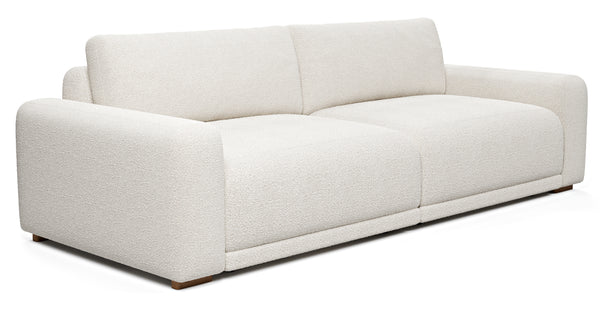 Carle Üçlü Koltuk Çift Kollu - Bukle