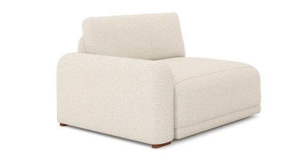 Carle Tekli Koltuk Sol Kollu - Doğal Doku