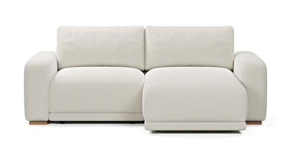 Carle 218 x 160 Dinlenmeli Köşe Çift Kollu - Doğal Doku