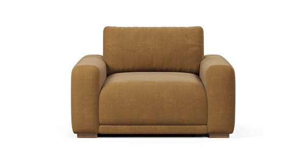 Carle Small Tekli Koltuk Çift Kollu - Performans Keten