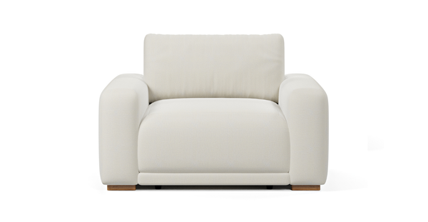 Carle Small Tekli Koltuk Çift Kollu - Doğal Doku