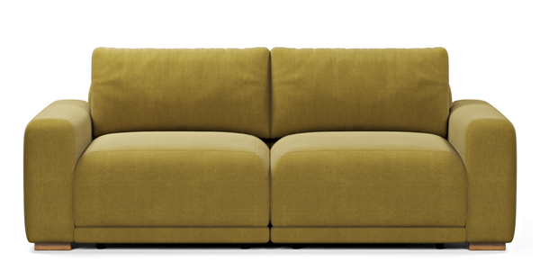 Carle Small Üçlü Koltuk Çift Kollu - Performans Keten