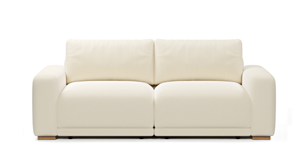 Carle Small Üçlü Koltuk Çift Kollu - Doğal Doku