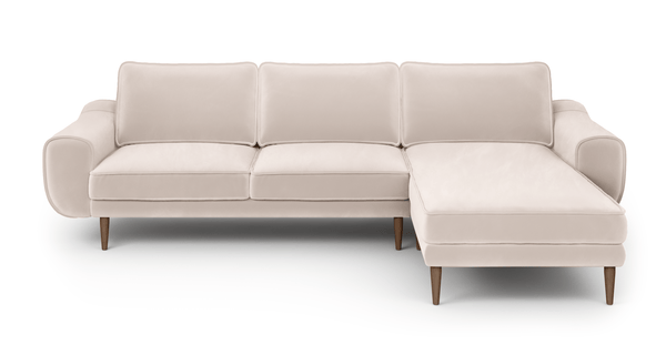 Klem 280 x 171 Köşe Ahşap Ayak - Kadife