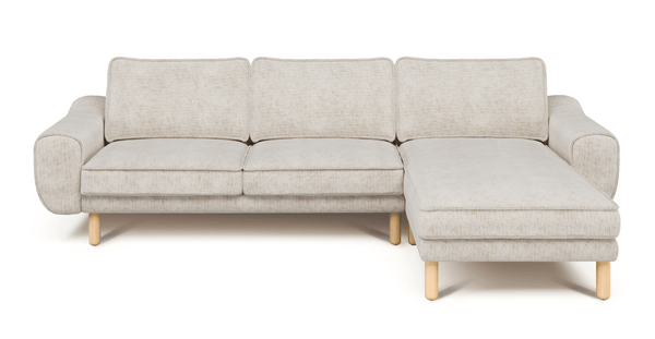 Klem 280 x 171 Köşe Silindir Ahşap Ayak - Doğal Doku