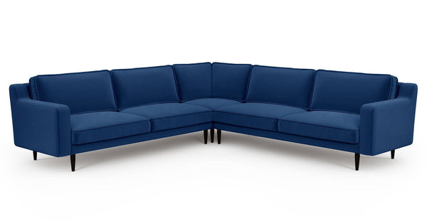 Klem Slim 283 x 283 Köşe Ahşap Ayak - Kadife