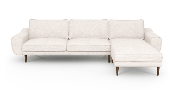 Klem 306 x 171 Köşe Ahşap Ayak - Fitilli Kadife