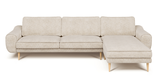 Klem 306 x 171 Köşe Ahşap Ayak - Doğal Doku