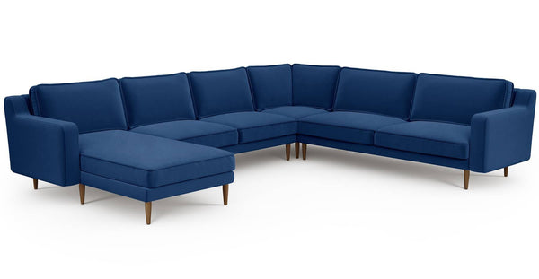 Klem Slim 339 x 283 Köşe Ahşap Ayak - Kadife