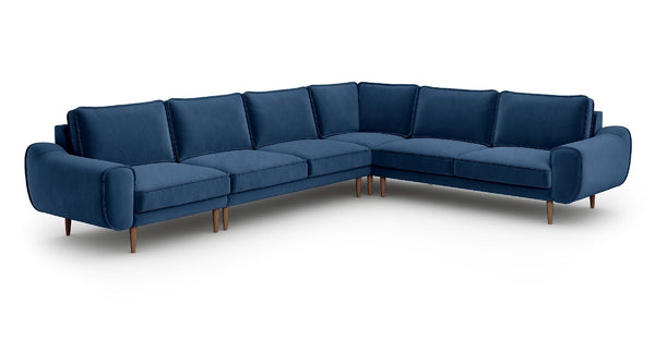 Klem 341 x 264 Köşe Ahşap Ayak - Kadife