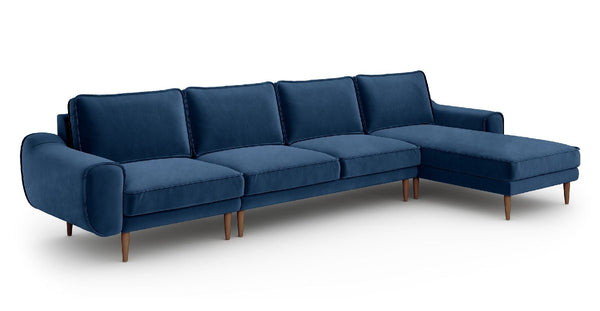 Klem 357 x 171 Köşe Ahşap Ayak - Kadife