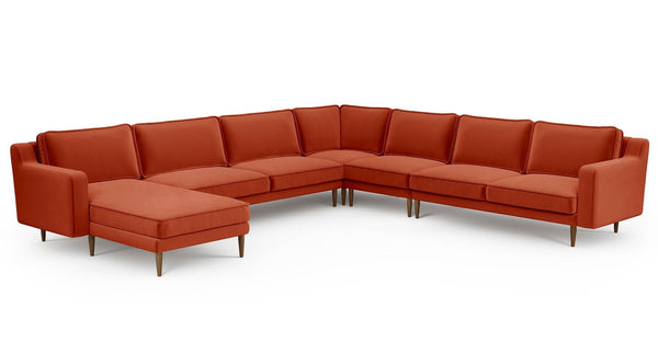 Klem Slim 365 x 334 Köşe Ahşap Ayak - Kadife