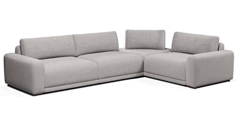 Carle 339 x 234 Köşe Çift Kollu - Kadife