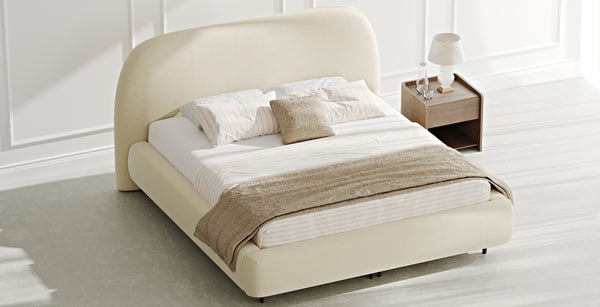 Klem Çift Kişilik Bazalı Karyola 180x200 - Doğal Doku