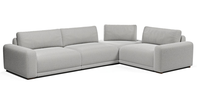 Carle 339 x 234 Köşe Çift Kollu - Doğal Doku