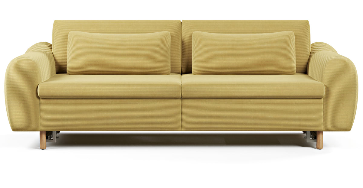 Nyra Yataklı Üçlü Koltuk ve Levy Berjer Bohem Koltuk Takımı - Fitilli Kadife