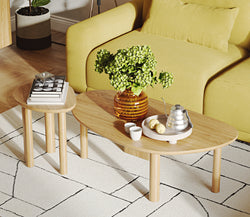 Carle Sisli Yeşil ve Polen Sarı 3-1 Koltuk Takımı - Fitilli Kadife