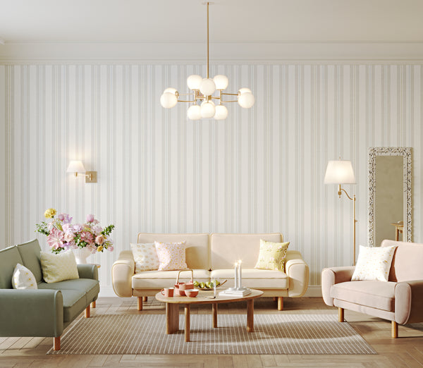 Klem Butter Blush Çağla Yeşili 3-3-1 Koltuk Takımı - Kadife