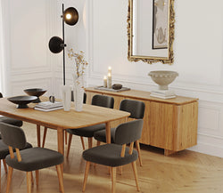 Klem Slim 283 x 257 Köşe ve Levy Berjer Köşe Koltuk Takımı - Kadife