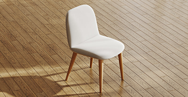 Lyno 77x140 Sabit Yemek Masası Takımı (Roa Bench & 4 Venn Sandalye) - Performans Keten