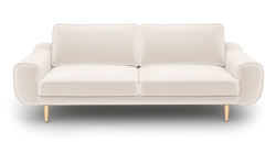 Klem Çağla Yeşili Vanilya 3-3-1-1 Koltuk Takımı - Kadife