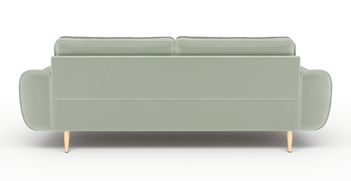 Klem Çağla Yeşili Kemik 3-3-1 Koltuk Takımı - Kadife & Fitilli Kadife