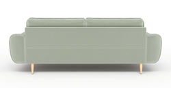 Klem Çağla Yeşili Kemik 3-3-1 Koltuk Takımı - Kadife & Fitilli Kadife