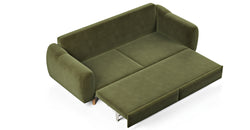 Nyra Yataklı Üçlü ve Klem Tekli Koltuk Takımı - Kadife & Bukle