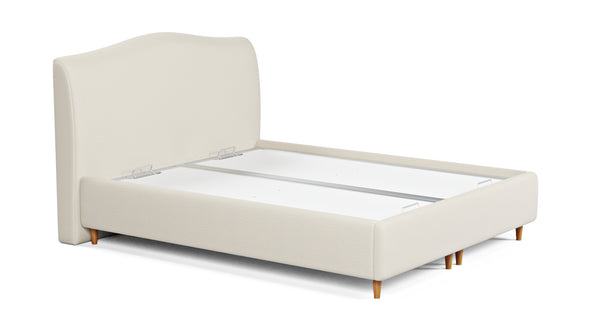 Sole Çift Kişilik Bazalı Karyola 160x200 - Doğal Doku