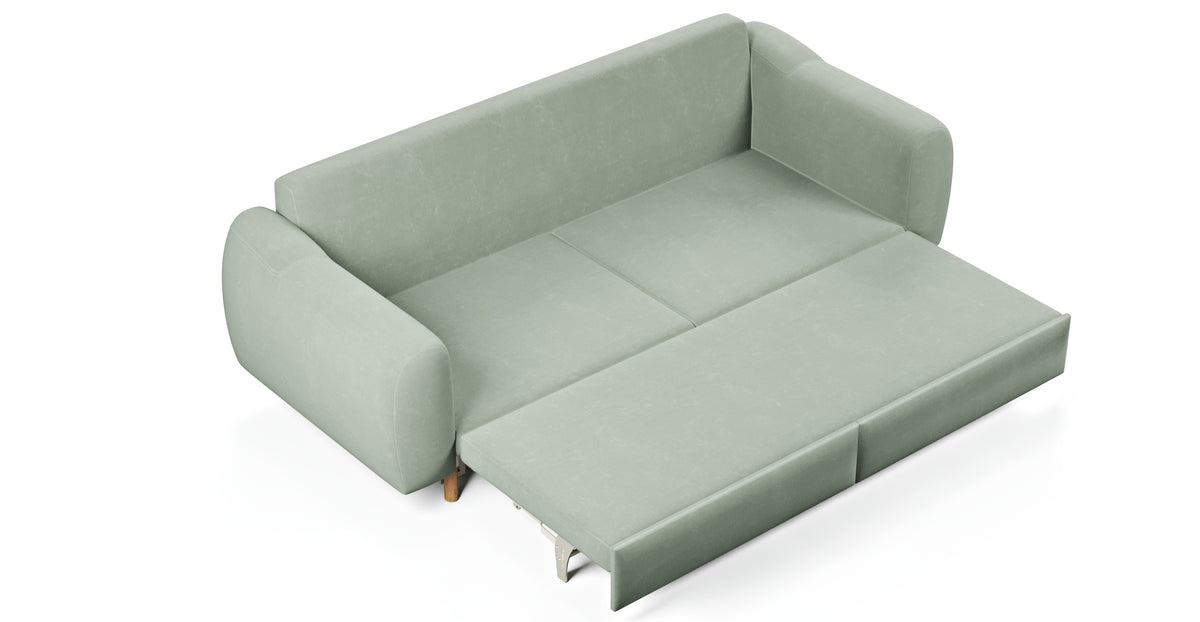 Nyra Yataklı Üçlü Koltuk ve Modsy Berjer Takımı - Kadife