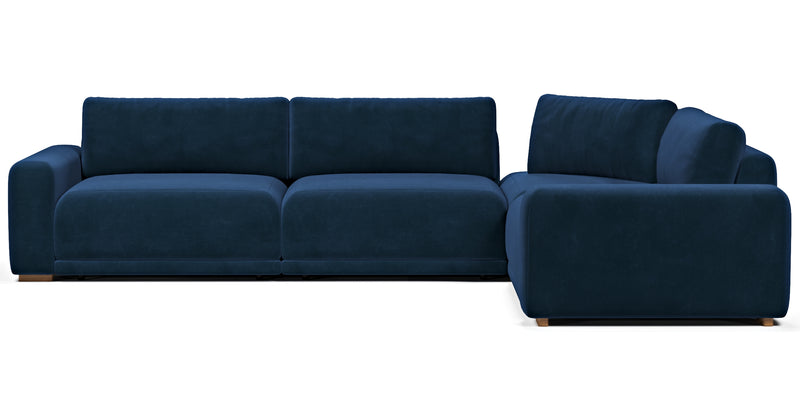 Carle 339 x 234 Köşe Çift Kollu - Kadife