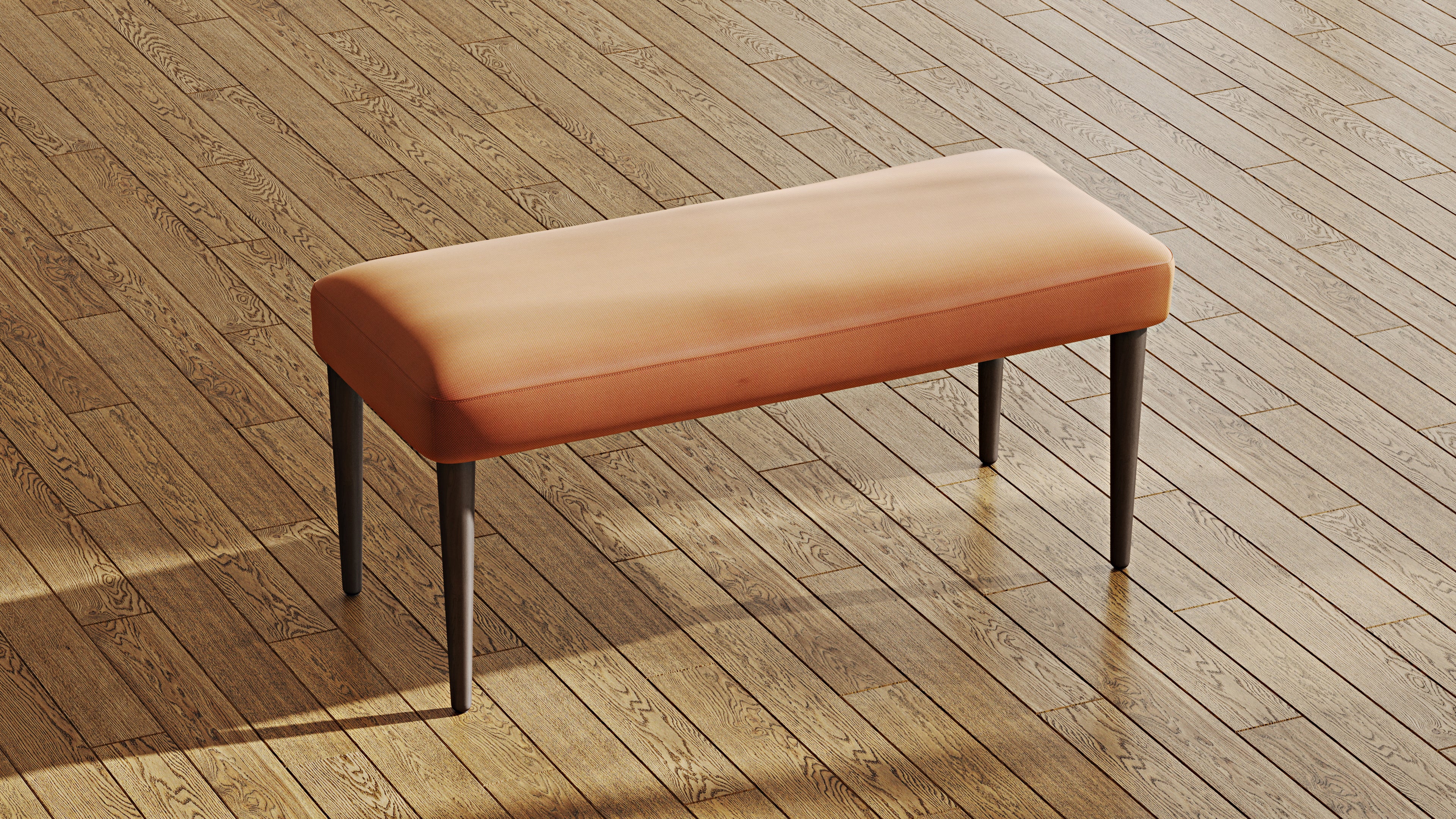 Roa Meşe Bench - Performans Kadife