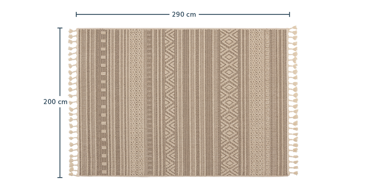 Leona Sık Dokuma Halı - 200 x 290