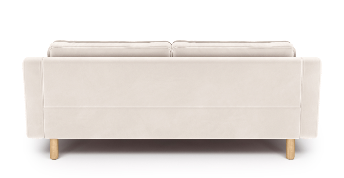 Klem Vanilya Üçlü ve Sisli Yeşil İkili Koltuk Takımı - Kadife & Fitilli Kadife