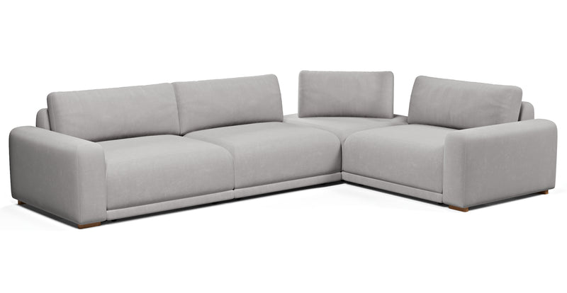 Carle 339 x 234 Köşe Çift Kollu - Kadife