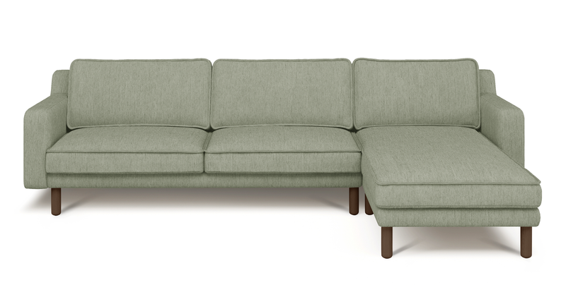 Klem Slim 292 x 171 Köşe Silindir Ahşap Ayak - Performans Keten
