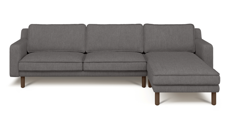 Klem Slim 292 x 171 Köşe Silindir Ahşap Ayak - Performans Keten