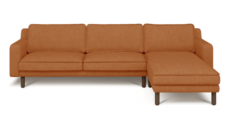 Klem Slim 292 x 171 Köşe Silindir Ahşap Ayak - Performans Keten