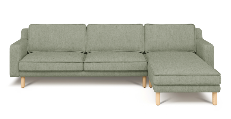 Klem Slim 292 x 171 Köşe Silindir Ahşap Ayak - Performans Keten