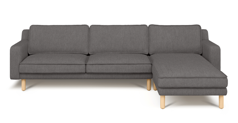 Klem Slim 292 x 171 Köşe Silindir Ahşap Ayak - Performans Keten