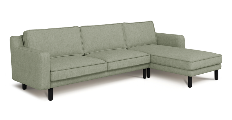 Klem Slim 292 x 171 Köşe Silindir Ahşap Ayak - Performans Keten