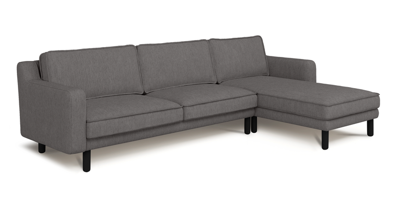 Klem Slim 292 x 171 Köşe Silindir Ahşap Ayak - Performans Keten