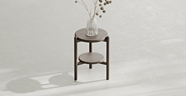 Norac Masif Meşe Yan Sehpa Small