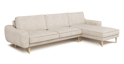 Klem Fildişi Köşe ve Berjer Koltuk Takımı - Doğal Doku