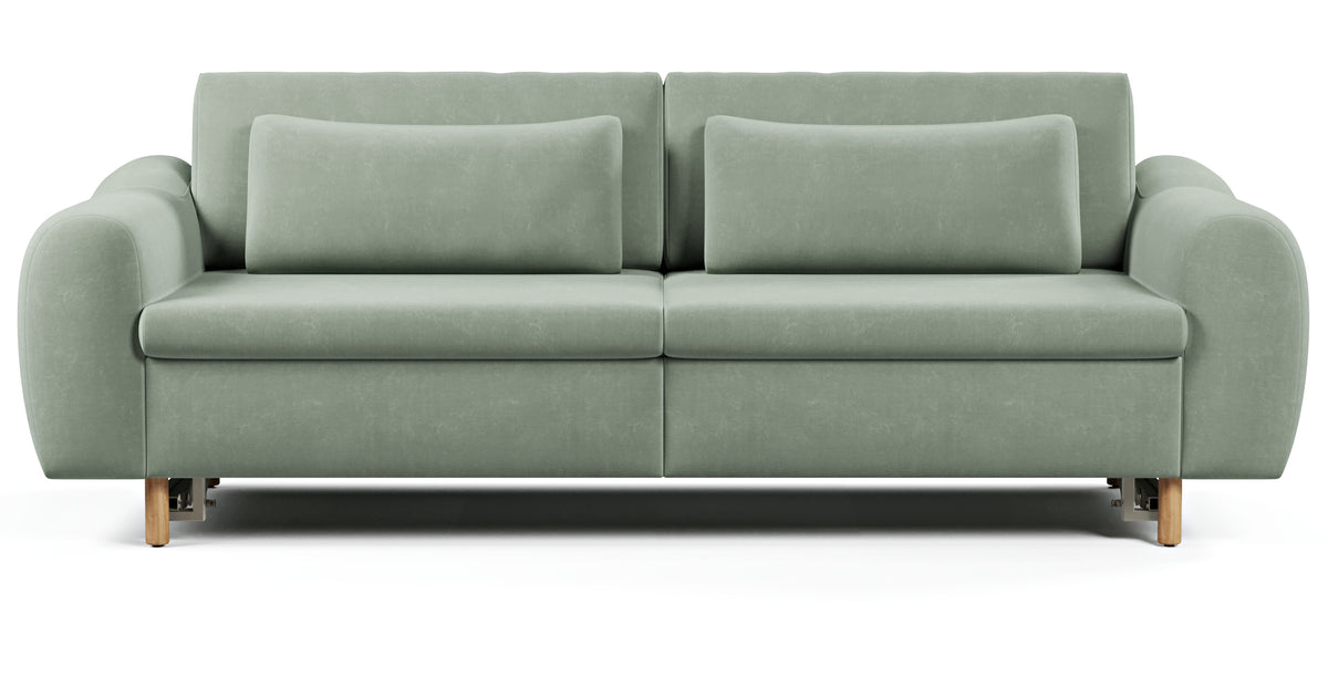 Nyra Yataklı Üçlü Koltuk ve Modsy Berjer Takımı - Kadife