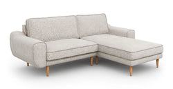 Klem 226 x 171 Köşe Ahşap Ayak - Keten | Normod